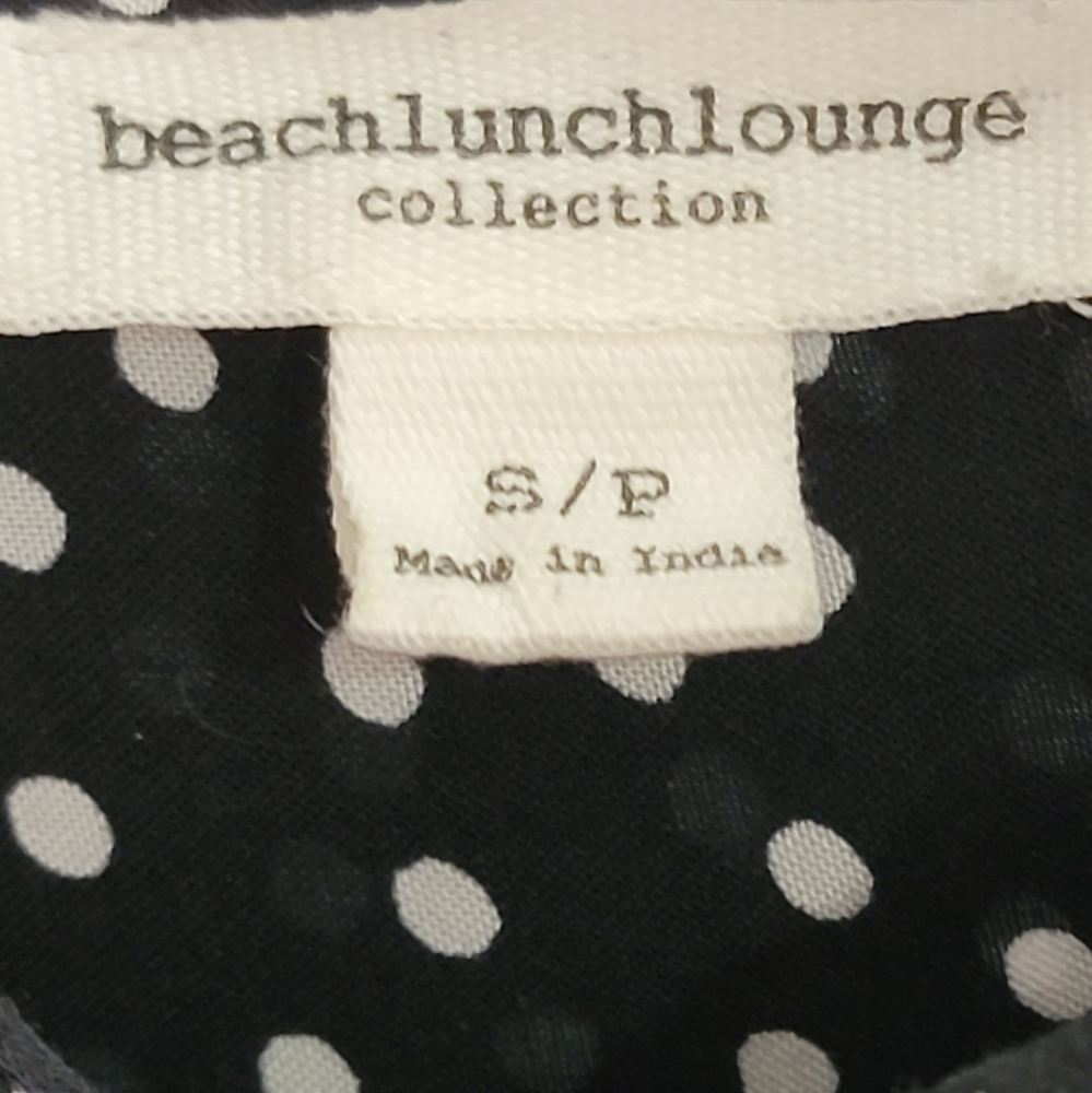Beach Lunch Lounge Button Down Collard Shirt - image 5